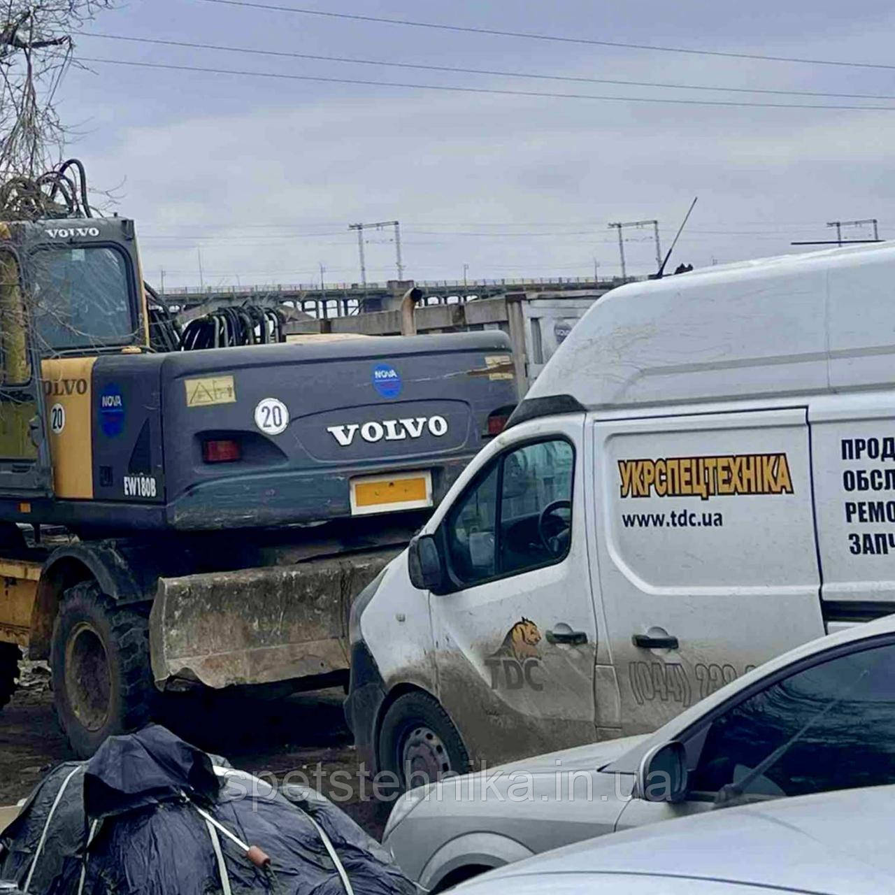 Діагностика електросистеми екскаватора VOLVO EW180B, фото 1