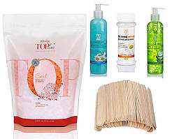 Набір для депіляції з преміум воском ItalWax 5 продуктів.