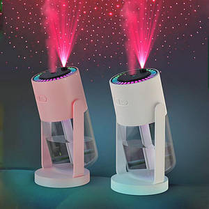 Зволожувач повітря з проєкцією зоряного неба 280ml Starry Sky Top Humidifier G162 | 16х7,8 см