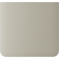 SideButton (1-gang) vertical ivory Бічна кнопка для одноклавішного вимикача Ajax