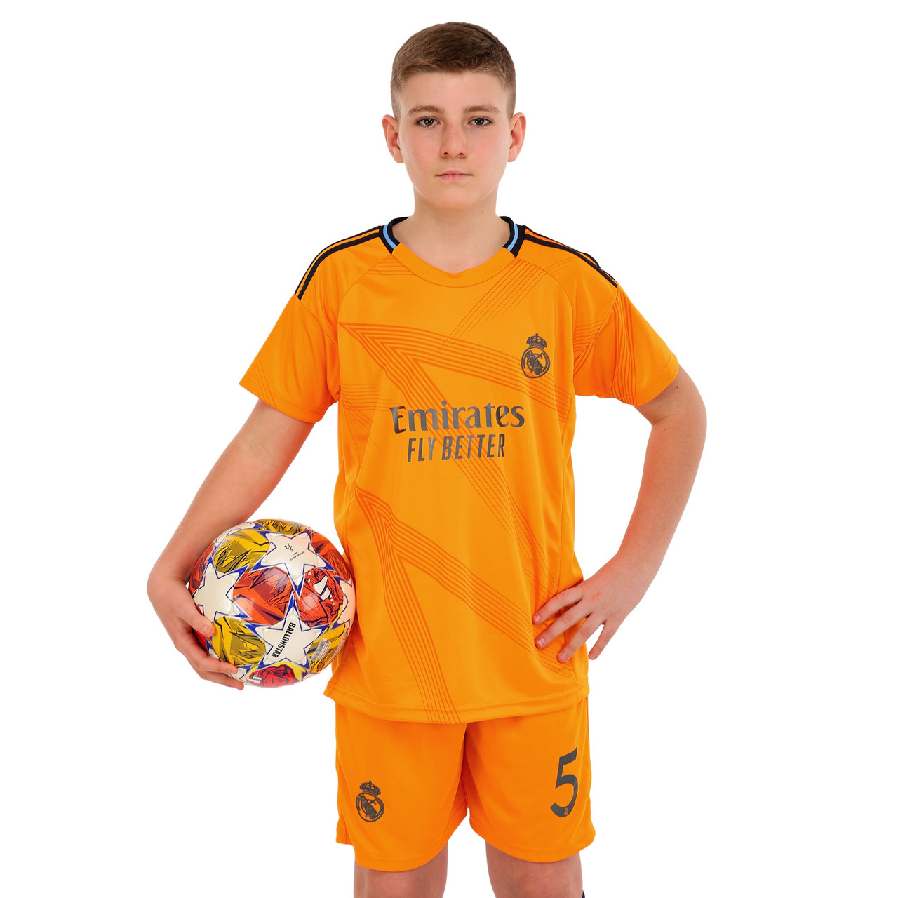 Форма футбольна дитяча ріст 125-130 REAL MADRID BELLINGHAM 5 2025 SP-Sport CO-4645 розмір 22