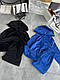 Жіночий велюровий спортивний костюм на блискавці з укороченою кофтою і капюшоном, фото 10