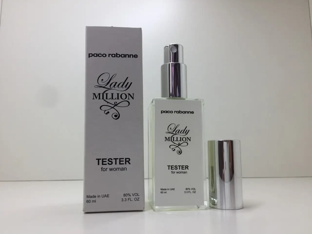 Тестер женский Paco Rabanne Lady Million (Пако Рабанн Леди Миллион) 60 мл, фото 1