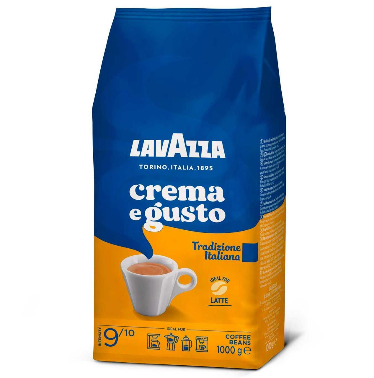 Кава в зернах Lavazza Crema e Gusto Tradizione Italiana 1 кг