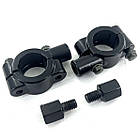 Дзеркала квадроциклу мотоцикла з кріпленнями 22 мм Kawasaki, фото 7