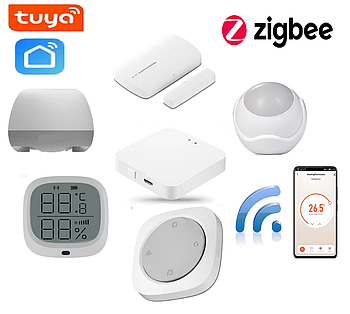 Набір датчиків для розумного дому 1DAL Elite | Комплект ZigBee датчиків SensorKit ZB1 | APP "Tuya Smart"