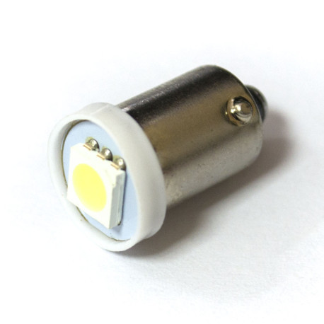 LED Galaxy T4W (BA9S) 5050 1SMD White (Білий)