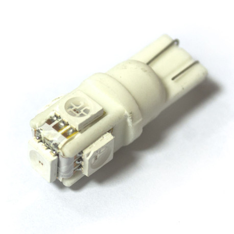 LED Galaxy T10 (W5W) CERAMIC 5050 5SMD Green (Зелений)