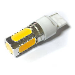 LED Galaxy T20 (W21W 7440 W3х16d) HIGH POWER 5PCS 7.5W Yellow (Жовтий)