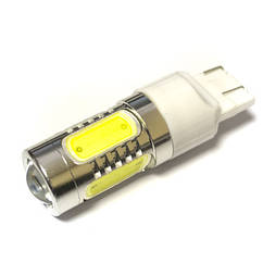 LED Galaxy T20 ( W21-5W 7443 W3х16q ) HIGH POWER 5PCS Lens 7.5W White (Білий)