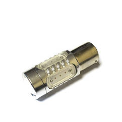 LED Galaxy S25 (P21W 1156 BA15S) HIGH POWER 5PCS 7.5W Yellow (Жовтий)