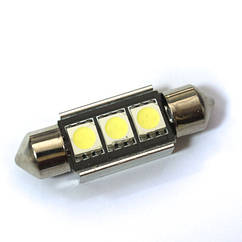LED Galaxy C5W (SV8,5) CAN 5050 3SMD 36mm White (Білий)