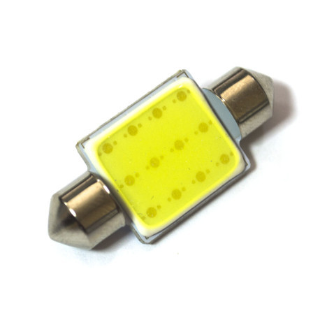 LED Galaxy C5W (SV8,5) COB 1PCS 12 chip 36mm White (Білий)