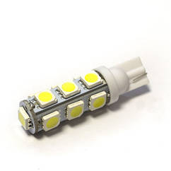 LED Galaxy T10 (W5W) 5050 13SMD White (Білий)