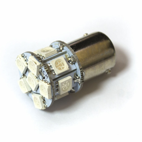LED Galaxy S25 (P21W 1156 BA15S) 5050 13SMD Yellow (Жовтий), фото 1