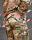 Тактичний костюм із тканини Софтшел/Softshell Мультикам/Multicam, весняна військова форма - фото 9 - id-p2538995365