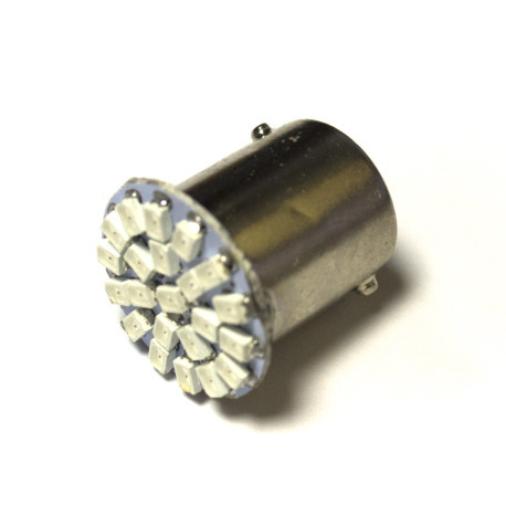 LED Galaxy S25 (P21W 1156 BA15S) 1210 22SMD Red (Червоний), фото 1