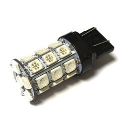 LED Galaxy T20 (W21-5W 7443 W3х16q) 5050 27SMD Yellow (Жовтий)
