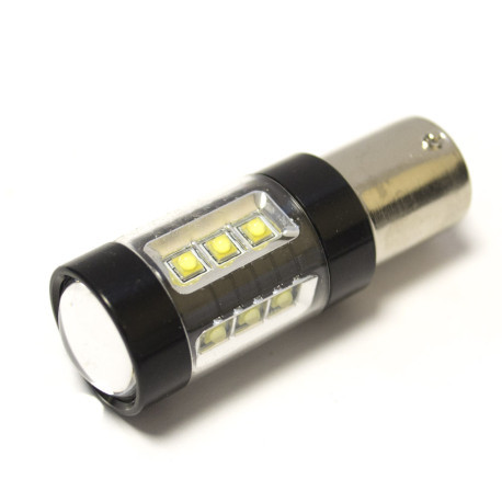 LED Galaxy S25 (P21W 1156 BA15S) OSRAM 16PCS 80W White (Білий), фото 1
