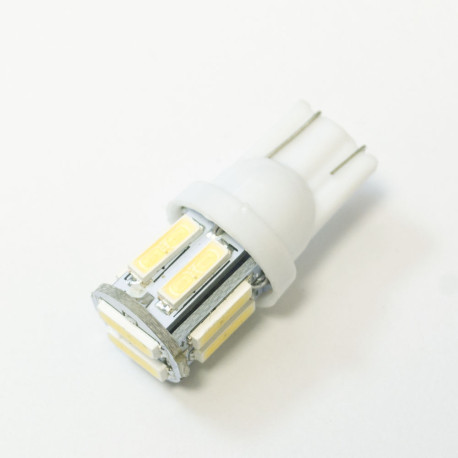 LED Galaxy T10 (W5W) 7014 10SMD White (Білий), фото 1