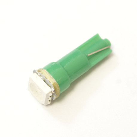 LED Galaxy T5 (W3W) 5050 1SMD Green (Зелений), фото 1