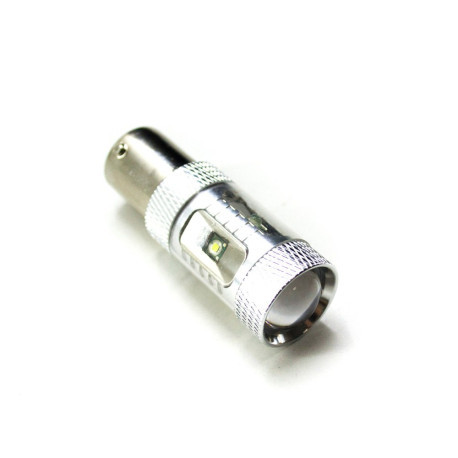 LED Galaxy S25 (P21-5W 1157 BA15d) OSRAM 6PCS 30W White (Білий) Silver shape, фото 1