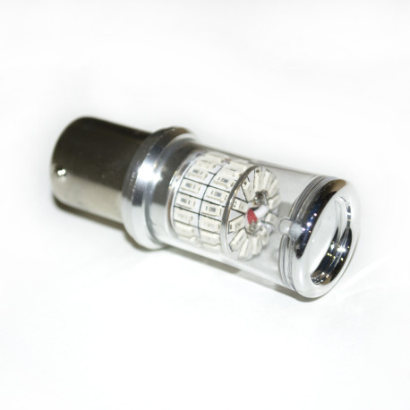 LED Galaxy S25 (P21W 1156 BA15S) 3014 48SMD Red (Червоний), фото 1