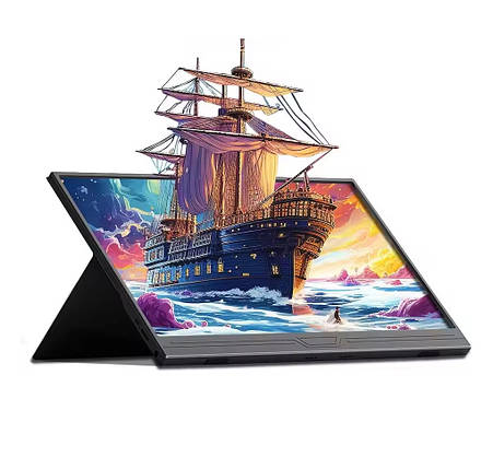 Портативний монітор ZSUS PM15A black 15,6" 1920x1080 60 Гц, фото 1