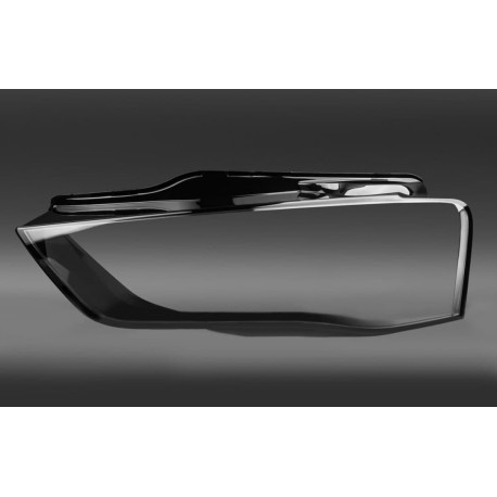 Пластикове скло фари Audi A4 (B8) 2011-2016 ліве (водійське), фото 1