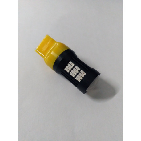 LED Galaxy T20 (W21W 7440 W3x16d) 4014 58SMD Yellow (Жовтий)