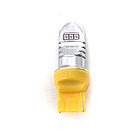 LED Galaxy T20 (W21W 7440 W3x16d) 30W 6PCS CREE Yellow (Жовтий), фото 5