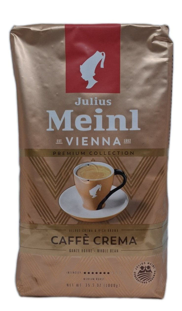 Кава Julius Meinl Vienna Caffe Crema в зернах 1 кг