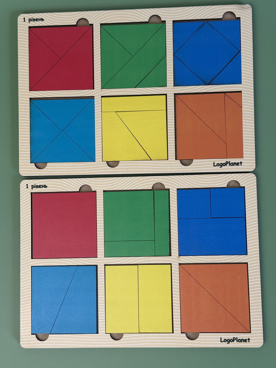 Квадрати Нікітіних 1 рівень (виробник LogoPlanet), фото 1