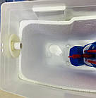 Бачок Nikipplast «Standart» пластиковий (З АРМАТУРОЮ 3/8, без приставного кріплення), фото 6