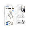 Кабель для зарядки телефона Lightning Apple Iphone BOROFONE BU56 Succeed |1,2м, 2.4A| Сірий, фото 2