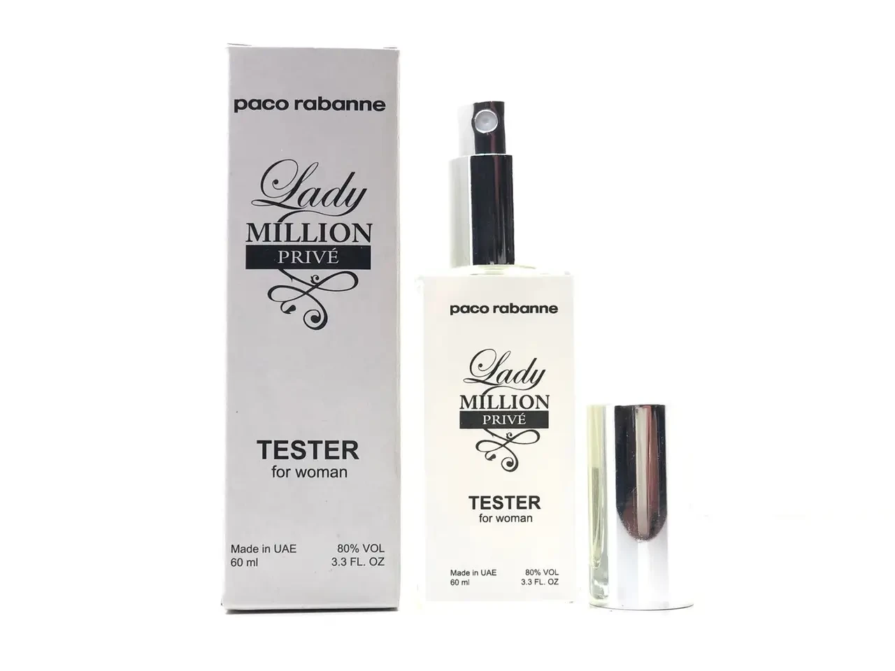 Тестер женский Paco Rabanne Lady Million Prive (Пако Рабанн Леди Миллион Прайв) 60 мл, фото 1