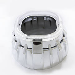 Маски 2,8" Gatling Gun square (квадратна) + Янгольські очі + інвертор + розсіювачі