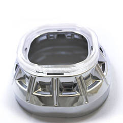 Маски 2,8" Cadillac square під Ангельські очі + Розсіювачі