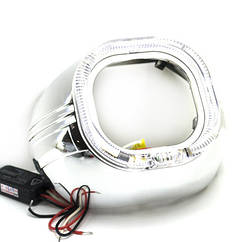 Маски 2,8" APOLO square (квадратна) DRL LED CREE 4300 k