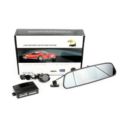 Паркувальний радар GALAXY PS08 black 02-RVM, фото 1