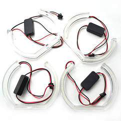 Ангельські очі BMW (F13, F15, F30, F35) CRYSTAL White (Білі)