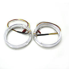 Ангельські очі LED 95 мм CREE 3535 2SMD White/Yellow (Білий/Жовтий)