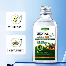 Увлажняющее глицериновое масло для тела Sadoer с корнем солодки и витамином С, 120 мл.