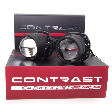 Лінзи BI-LED Lens Contrast L003 2,5" 5500K, фото 1