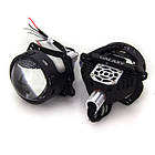 Лінзи BI-LED Lens Galaxy A11 3,0" 5500K DRL+Turn, фото 5