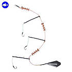 Риболовна оснастка «Вбивця карася з відводом» (3 відвода, вантаж «Літак» 20g, 40g, 60g, 80g)