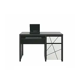 Письмовий стіл BIU 1D1S венге темний/ білий сніг  Каспіан ВМК Україна