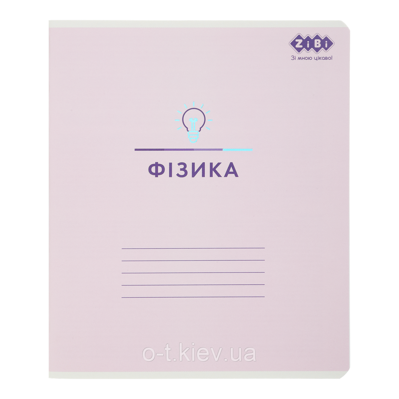 Зошит учнівський загальний PASTEL, 48 арк., клітинка, ФІЗИКА, KIDS LINE (ZB.1701-26), фото 1