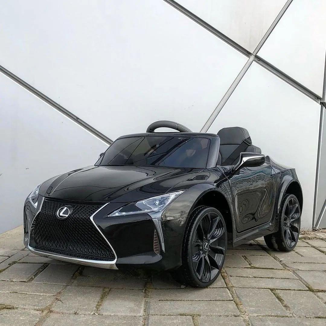 Дитячий електромобіль на акумуляторі Lexus JE1618 на радіокеруванні для дітей 3-8 років чорний