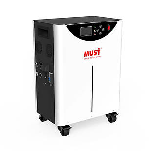 Система зберігання енергії 3кВт 3,2 кВт/год Must HBP18-3024 125AH LiFePО4